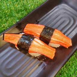 ข้าวปั้นปูอัด (1ชิ้น)