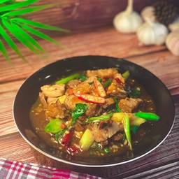 ผัดคะน้า (กับข้าว)