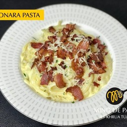 Carbonara white cream souce Pasta