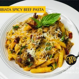 Beef(Aus) Arrabbiata spicy pasta