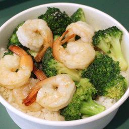 Shrimp Broccoli บร็อคโคลี่กุ้ง