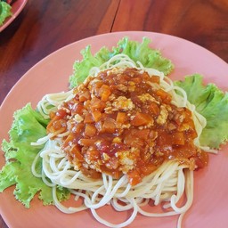 สปาเก็ตตี้ซอสไก่
