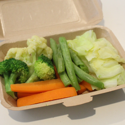 Steamed veggies 250ml ผักลวก