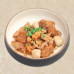 (กับข้าว)เนื้อผัดกระเทียม