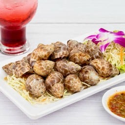 หอยหวานนึ่ง_เผา