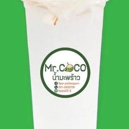 Mr coco มะพร้าวนมสด ปั๊ม ปตท บ้านเพ