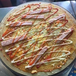 ไข่ พิซซ่า แฮม