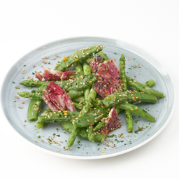 Asparagus & Green Bean Nuta Salad