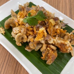 ไส้ตันทอดกระเทียม