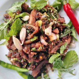 ลาบสะเดิดแซ่บอีสาน(อาหารอีสาน)