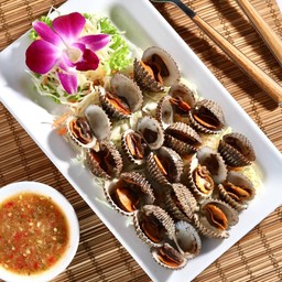 หอยแครงลวก_เผา