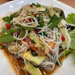 ตำขนมจีนปูปลาร้า