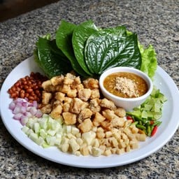 เมี่ยงปลาเก๋า (เนื้อปลา)