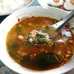 ต้มแซ่บหมูสับ