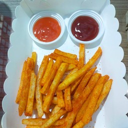 เฟรนช์ฟรายส์ ชีสเรนโบว์ -