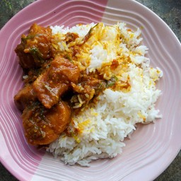 ข้าวราดแกง 1 อย่าง