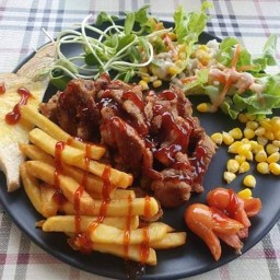 สเต็กพี่เสือสวนตะไคร้