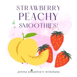 สตรอว์ พีชชี่ โย