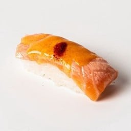 ซูชิ แซลมอนเบิร์นซอสเผ็ด