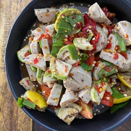 เหลาปลาร้าหมูยอ