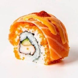 ซูชิ แซลมอนโรลสไปซี่