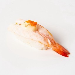 ซูชิ กุ้งราดสลัด