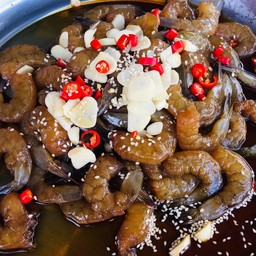 กุ้งดอง  6 ตัว