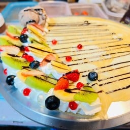 สตรอว์&กีวี่&กล้วย&บลูเบอร์รี&เยลลี่แดง