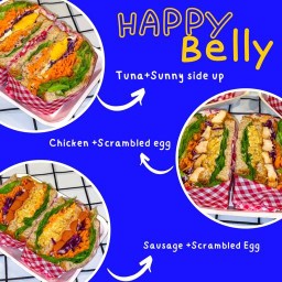 Happy Belly Sandwich