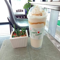 นมสดคาราเมลปั่น