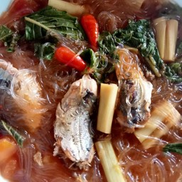 ต้มยำปลากระป๋อง(กับข้าว)