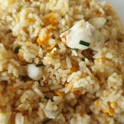 เคี้ยงข้าวผัดปูพริกน้ำปลาตัก