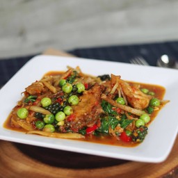 เนื้อปลาผัดฉ่า