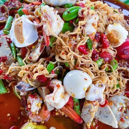 ตำมาม่าทะเล