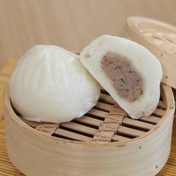 ซาลาเปาไส้หมูสับ ลูกละ