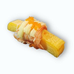 ซูชิ ปูอัดพันไข่หวาน