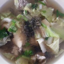 ต้มจืดเต้าหู้หมูสับสาหร่าย