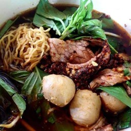 ก๋วยเตี๋ยวเนื้อสด-หมูสด#เจ้เดือน#