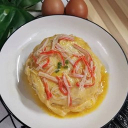 ข้าวไข่ข้นปูอัด