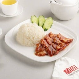 ข้าวหมูแดงอบน้ำผึ้ง