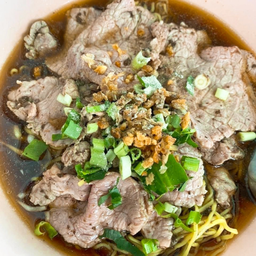 ก๋วยเตี๋ยว เนื้อสดฟิเลมิยองสันในล้วน