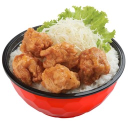 ข้าวหน้าไก่คาราเกะซอสเทอริยากิ