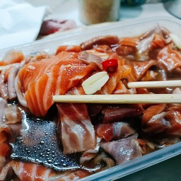 แซลมอนบราวน์ดอง 250g