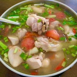 ต้มส้มไก่บ้าน(ถ้วย)