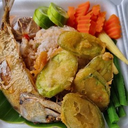 Rice Mixed With Shrimp Paste Chili Paste