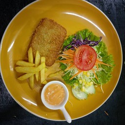 สเต็กปลาดอลลี่ทอด