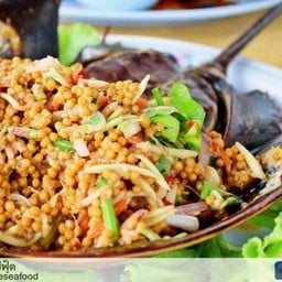 ยำไข่แมงดา