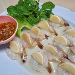 กุ้งแช่น้ำปลา