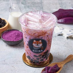 นมมันม่วง (Sweet potato Milk)