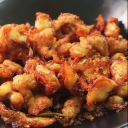 ไก่กรอบ กระเทียม